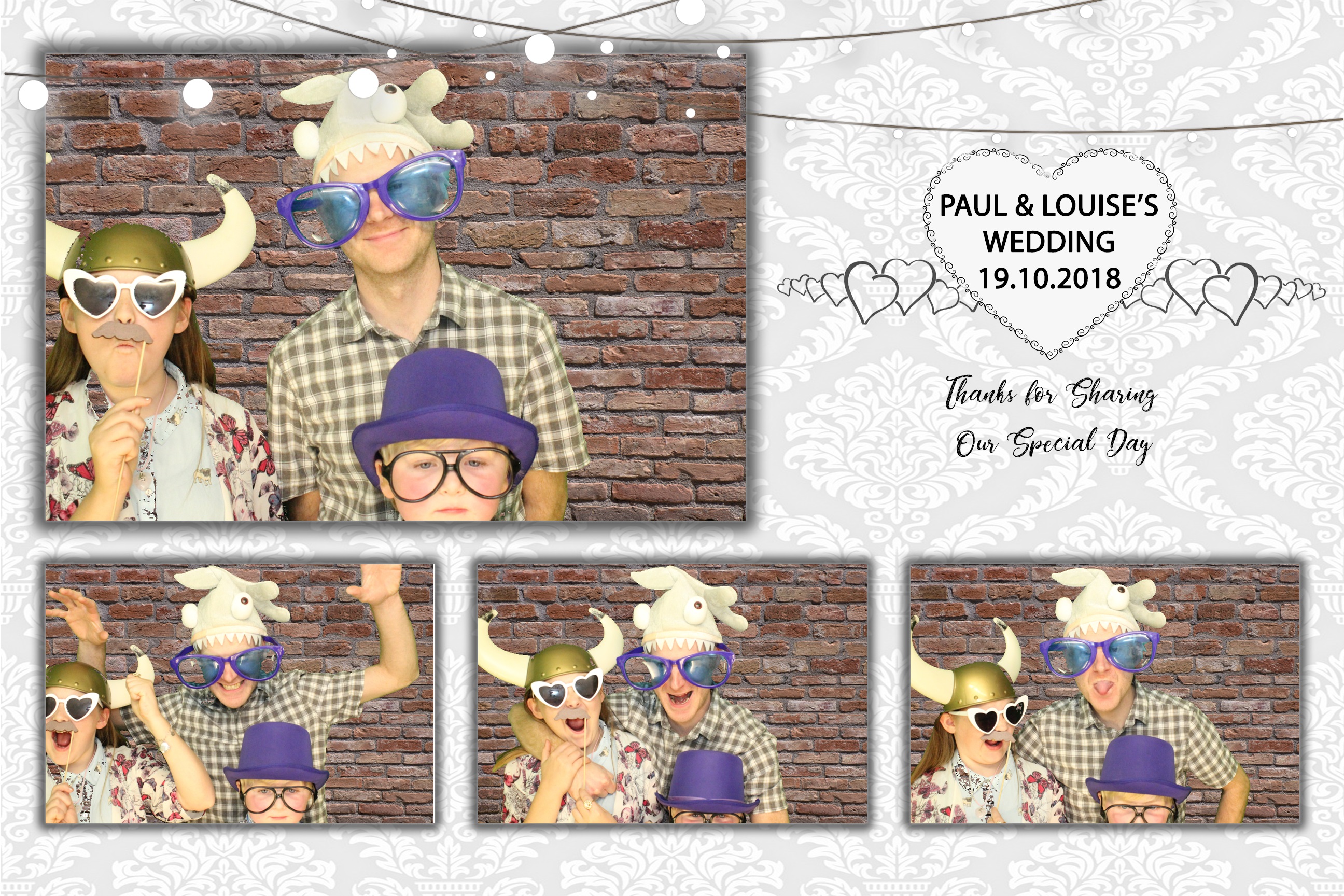 Paul and Louise's Wedding  | View more photos from the event at images.mobile-photo-booth.com/u/MobilePhotoBoothUK/Paul-and-Louises-Wedding